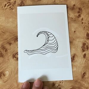 Abstract Wave Art Print